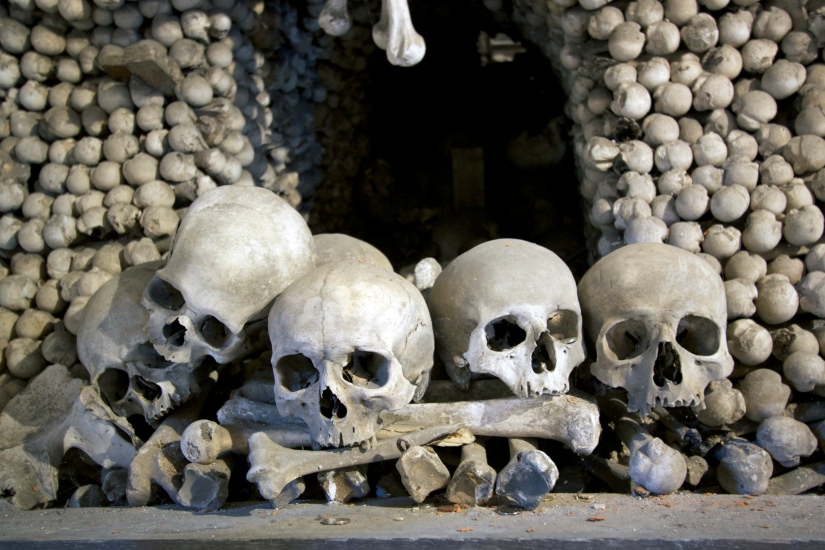  Ossuary (Bone Church) at Sedlec 